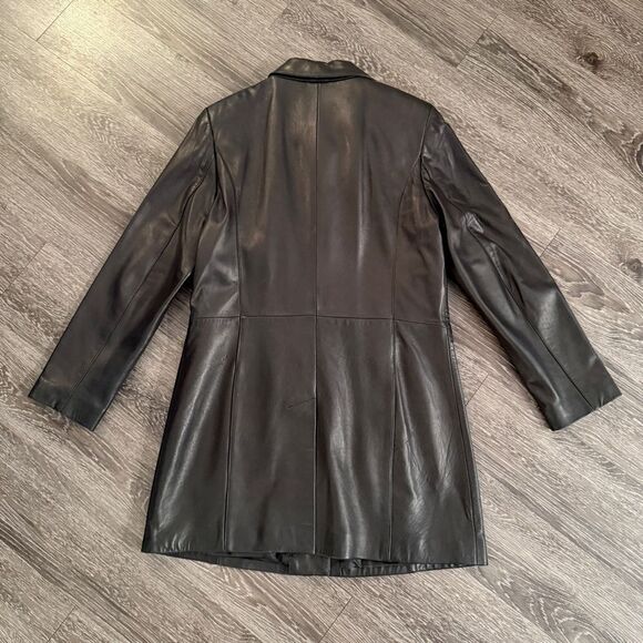 Casual Corner Vintage Leather Jacket - Picture 11 of 11